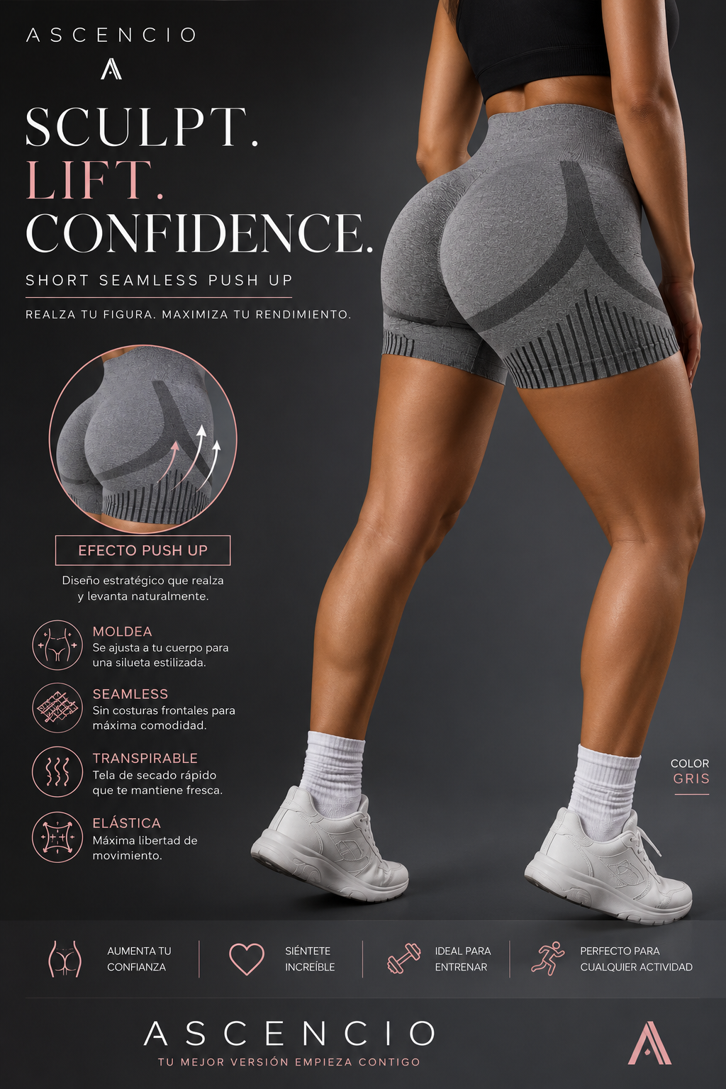 Ascencio SculptLift Shorts