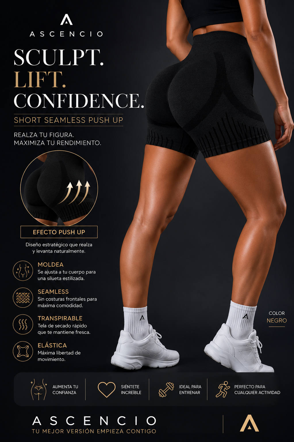 Ascencio SculptLift Shorts